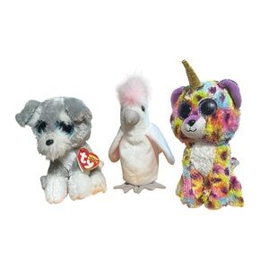 Ty Beanie Plush Trio